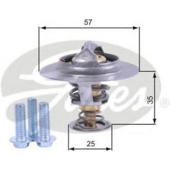 Termostato GATES TH44390G1, tipo refrigerante, diseñado para un rendimiento óptimo en sistemas de enfriamiento, fabricado con materiales de alta calidad para garantizar durabilidad y precisión en la regulación de temperatura