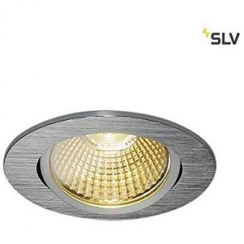 Foco empotrable LED redondo SLV New Tria 68 - Aluminio 3.000K