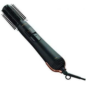 Rizador de Pelo Grundig HS7080 con Función Rotativa, 1000W, Volumen y Rizos, Incluye 4 Accesorios, Tecnología Iónica