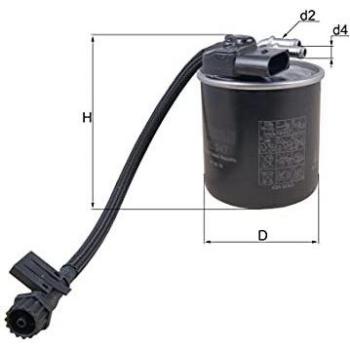 MAHLE ORIGINAL Filtro combustible