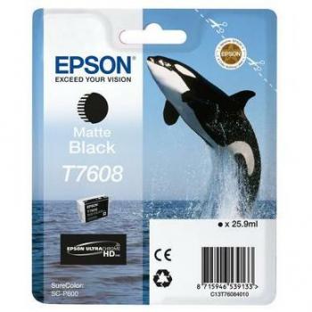 Cartucho de tinta Epson C13T76084N10 Original Negro mate