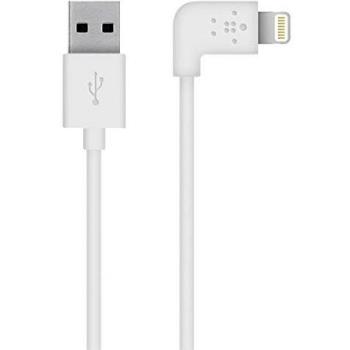 Belkin 1.2 m Right Angled USB to Lightning Charge and Sync Cable for Apple iPad Pro/iPad Air/Air 2/4th Gen/iPad Mini/iPhone X/8/8 Plus/7/7 Plus/SE/5/5s/5c/6/6s/6 Plus/6s Plus