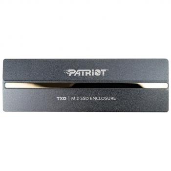 Caja Patriot TXD USB 3.2 para SSD M.2 NVMe 1.3, capacidad de hasta 8 TB, material de aluminio