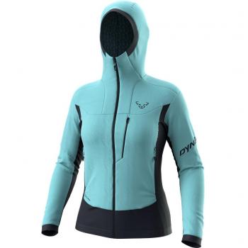 Forro polar Dynafit Free Alpha Direct azul celeste mujer - S, con capucha, tejido técnico, aislamiento eficiente, ligero y transpirable