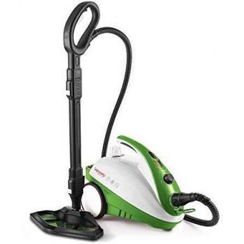 Polti Vaporetto Smart 35 Mop Limpiador a Vapor con Cepillo Vaporforce, Caldera de Alta Presión de 3.5 Bar, 1800 W, 1.6 litros, plástico, Acero Inoxidable, Verde