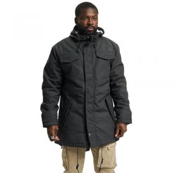 Abrigo Parka Marsh Lake Teddy Negro para Hombre