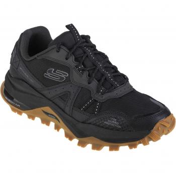 Skechers Arch Fit Trail Air Zapatillas para correr negras para hombre con soporte de arco, amortiguación Air-Cooled, suela antideslizante y diseño ligero