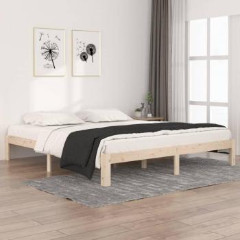 Cama Redonda de Madera Maciza Super King 180x200 cm