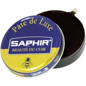 Cera Crema para Calzado de Piel Lisa Tarrago Saphir Pate de Luxe - Burdeos y Negro