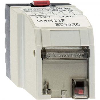 Schneider Electric RHN411F Relé Instantáneo, 4OF Contactos, 50 Hz, 110 V