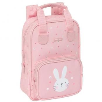 Mochila Infantil con Asas Fácil Limpieza Safta Preescolar Bunny