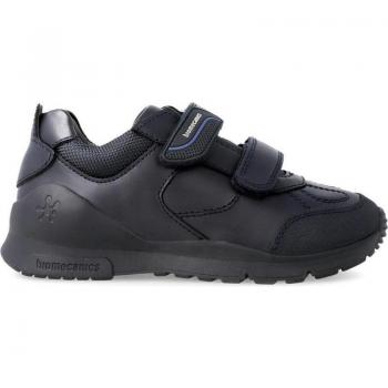 Zapatillas Colegiales Biomecanics 211103 - Piel Auténtica, Transpirables, Cierre Adherente, Deportivas para Niño