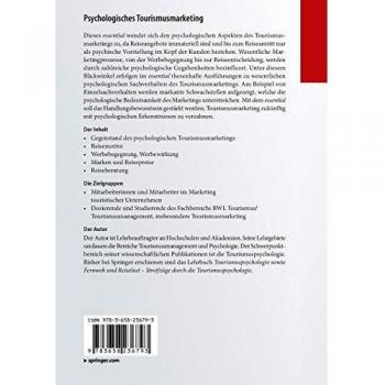 Psychologisches Tourismusmarketing: Thesen zu ausgewählten Aspekten
