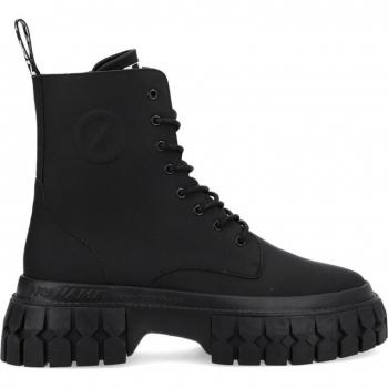 Black Gravitee Lace-up Boots for Women, Black, Size: 7 UK / Size: 10 US
