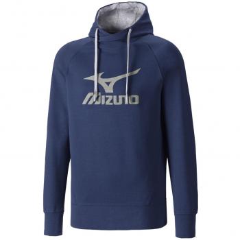 Sweat Ã  capuche Mizuno Heritage avec logo central