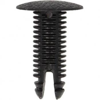 Clip Grapa ROMIX 10404, 10 Piezas, color negro, fabricadas en acero inoxidable, diseño resistente y duradero, ideal para sujetar documentos y papeles de forma eficiente
