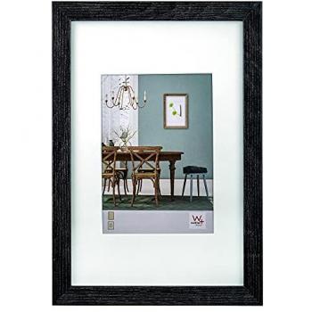 Marco Digital Walther Design Casarina 2.0 D cm Madera Marrón/Blanco y Marco de Madera Fiorito 50x60 cm Gris Oscuro