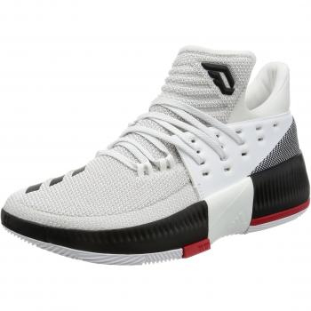 adidas D Lillard 3 - Zapatillas de Baloncesto para Hombre, Blanco -