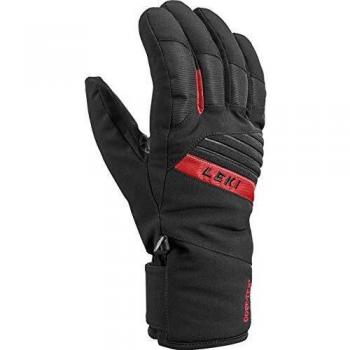 Leki Sports Bastón de esquí, Unisex, Negro y Rojo, 9