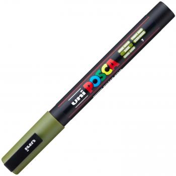 Rotulador Uni Posca PC-3M Verde Kaki