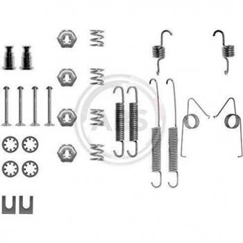 Kit de reparación A.B.S. 0614Q, ajuste automático, incluye zapatas de freno y accesorios