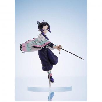 Figura de colección Aniplex Demon Slayer Kimetsu No Yaiba Conofig Shinobu Kocho con base decorativa