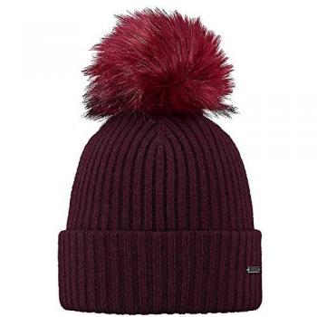 Gorro de esquí mujer Barts Kenzie naranja con pompón, tamaño único