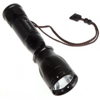 SecurityIngÂ® 1200 Lumens Ultimate High Intensity XM-L U2 Tactical LED Flashlight 3 Modes Super Bright Flashlight Torch Innovative Purpose-Designed With Small Light Body & Patented Single Button for Professional Hunters and Tactical Users