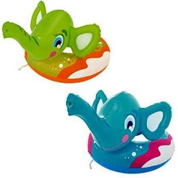 Flotador Hinchable Infantil Elefante con Pulverizador 69x61 cm Bestway