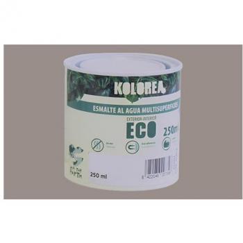 Esmalte al agua eco satinado 250 ml moka