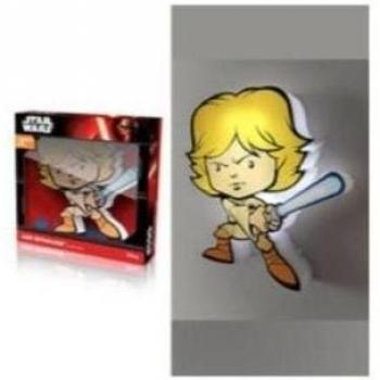 Lã¡mpara Decorativa 3d Luke Skywalker Cartoon