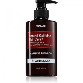 KUNDAL Caffeine White Musk Natural Anti-Hair Loss Shampoo 500 ml