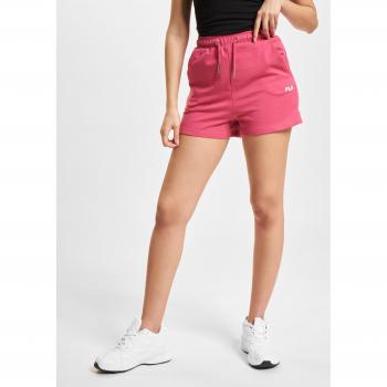 Fila Brandenburg High-Waisted Women's Cotton Pink Shorts Size L