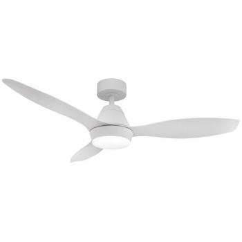 Ventilador de techo con luz LED Sulion Lara 2179926 Blanco