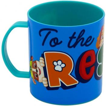 Taza de plástico para microondas Paw Patrol 400ml