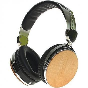 Symphonized Wraith 2.0 Premium Auriculares con Cable, Auriculares aislantes del Ruido sobre la Oreja, de Madera auténtica con micrófono