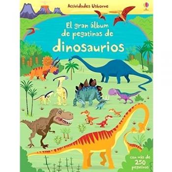 El gran álbum de pegatinas de dinosaurios
