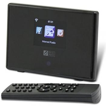 Ocean Digital IRT01C La conexión WiFi WLAN Wireless Internet Radio Tuner receptor Bluetooth de LCD para escritorio Música Color del soporte del jugador Display-Negro