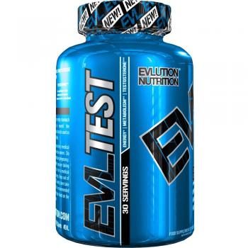 Evlution Nutrition EVL TEST Booster De Testosterona | Potenciador De Entreno Y Recuperación Soporta Los Niveles Naturales de Testosterona, Fuerza Muscular, Resistencia y Sueño Óptimo | 120 Cápsulas