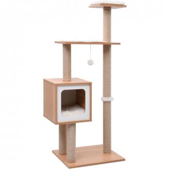 Alfombra Rascadora para Gatos de Sisal 123 cm - Día y Noche