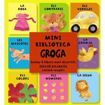 Mini biblioteca groga