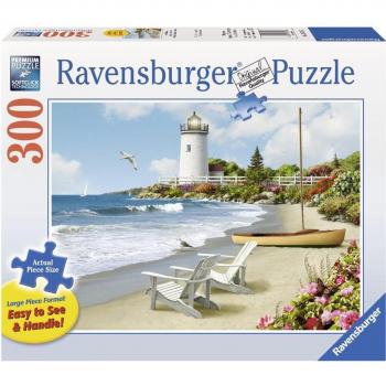 Ravensburger Sunlit Shores 300-Piece Large Format Jigsaw Puzzle