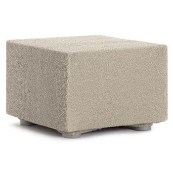Funda para puf Eysa ROC Blanco 100 x 65 x 100 cm
