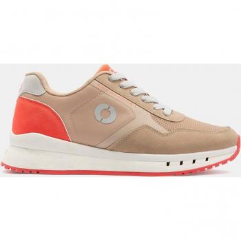 Ecoalf Zapatillas Cervino de mujer tipo running bajas con cierre ajustable de cordones, logotipo y detalles multicolor