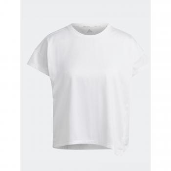 Adidas Hiit Qb Short Sleeve T-shirt Blanco S Mujer