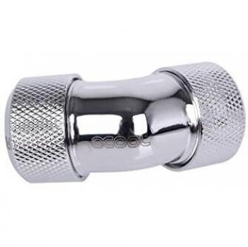 Alphacool Eiszapfen 16mm HardTube Compression Fitting 45° L-Connector - Chrome