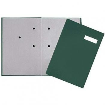 Carpeta para Firmas Eco Verde con 20 Compartimentos PP