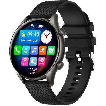 MyPhone Watch EL Smartwatch 1.32 Black IP67 SpO2 Health and Sports Tracker
