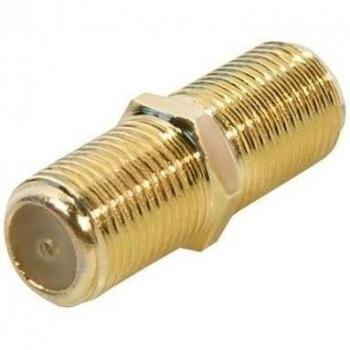 Unbekannt Transmedia - Conector F Hembra/Hembra Dorado 10 F-Verbinder