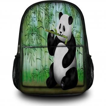 Luxburg® Design Mochila. bolsa multifuncional. mochila escolar. mochila deportiva. Motivo: Oso Panda